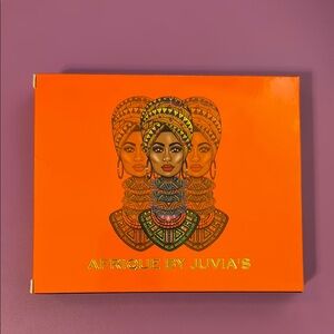 Juvia's Place Afrique Palette - Bold Orange Design